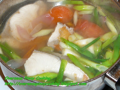Sinabawan nga Isda - Cooking Procedure