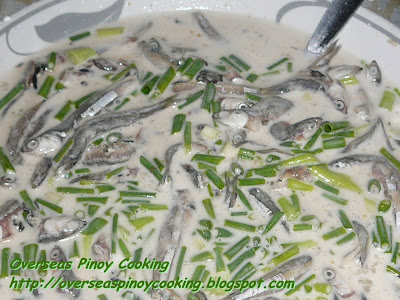 Ukoy na Dilis - Batter