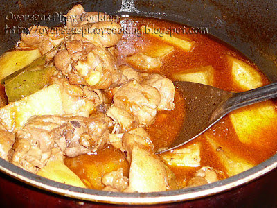 Chicken Asado, Asadong Manok - Cooking Procedure