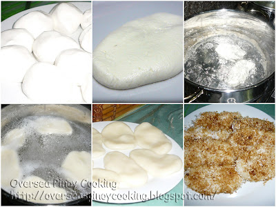 Palitaw, Dila-Dila - Cooking Procedure