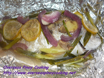 Royal Apahap, Steam Fish with Mayonnaise - Cooking Procedure