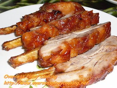 Pinoy Roast Pork, Tocino Style - Sliced