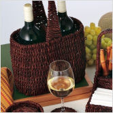 basket carrier for wine