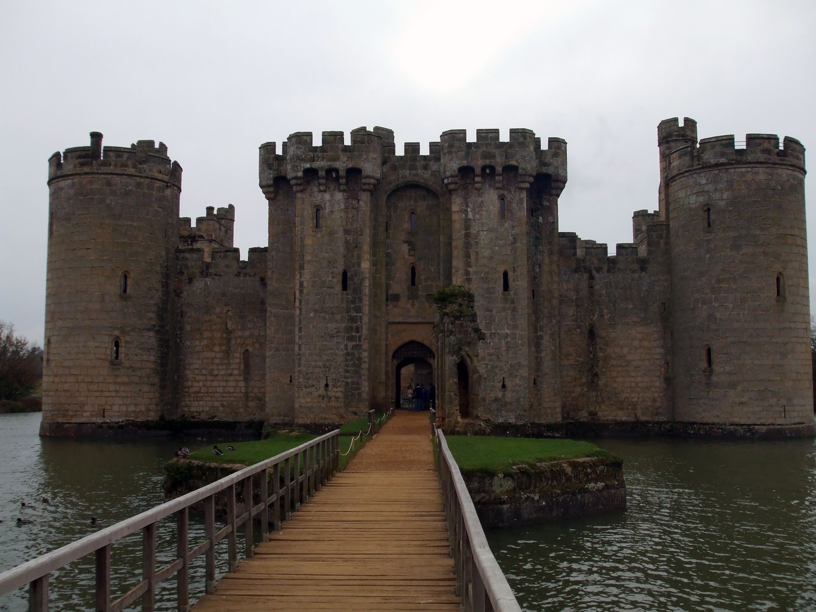 Bodiam Castle: Drawbridge