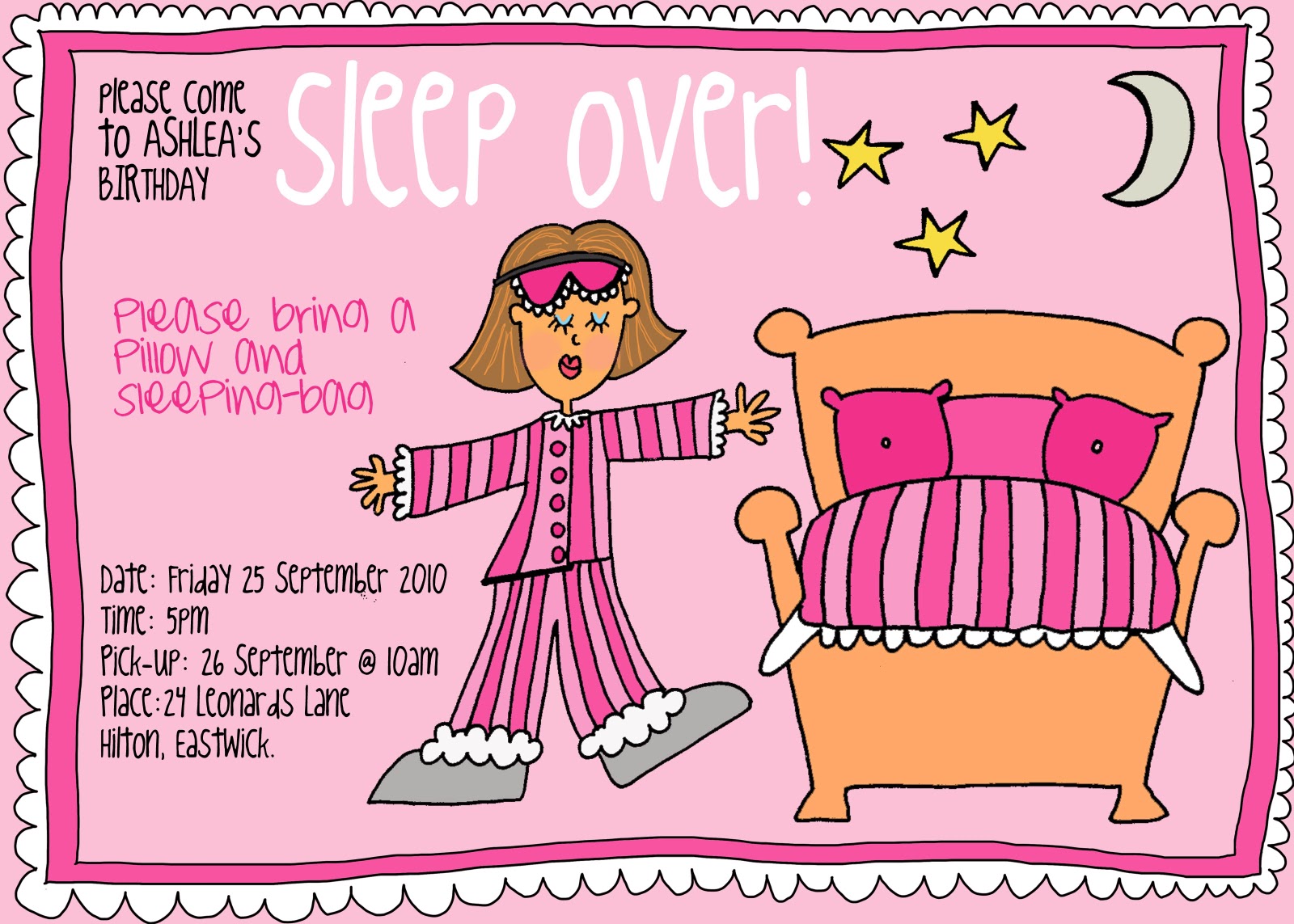 indieberries sleepover party
