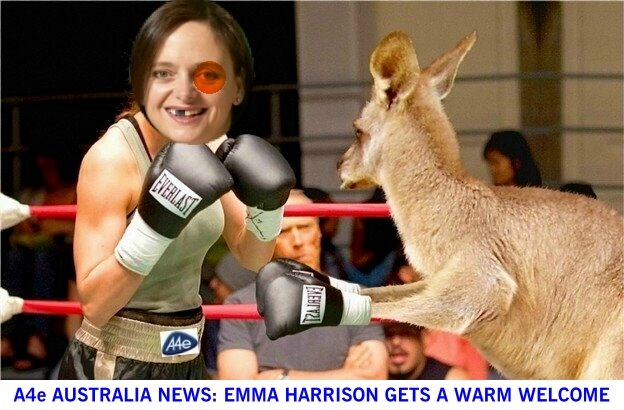 A4e Australia News: Emma welcomed Down Under