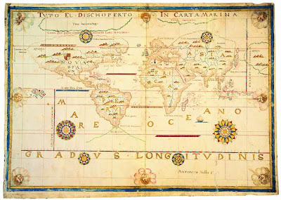 Ancient World Maps: World Map 16th Century