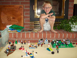 Oldest and his Lego creations