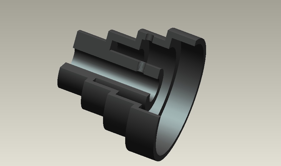 Srinivasa Ram Pro ENGINEER Design086 STEPPED CONE PULLEY FOR FLAT BELTS