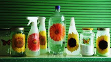 These are my homemade, non-toxic homemade cleaners!