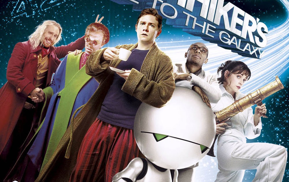 The Hitchhiker's Guide To The Galaxy Characters Movie Review Land: THE HITCHHIKER'S GUIDE TO THE GALAXY