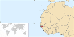 GUINÉ BISSAU - Localização Geográfica
