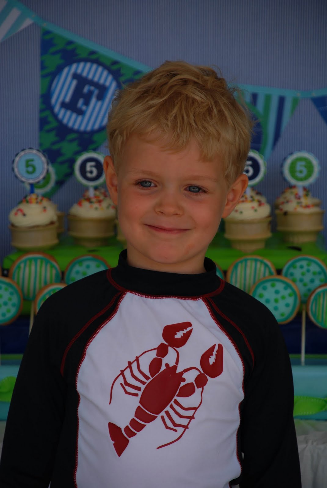 A Blue and Green Splish Splash Pool Party - Anders Ruff Custom Designs, LLC