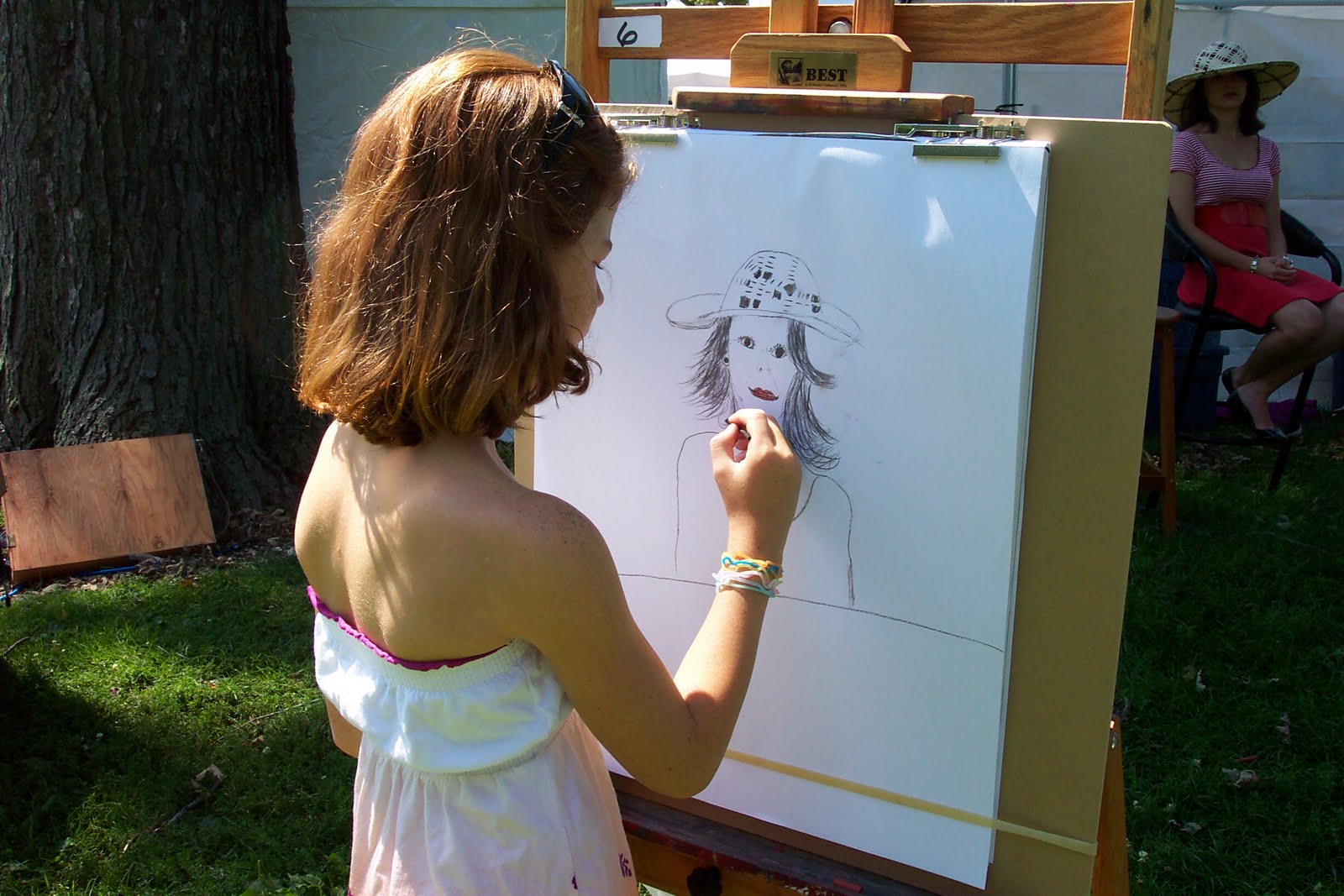 The Primitive Hutch ART in the Park, Appleton WI