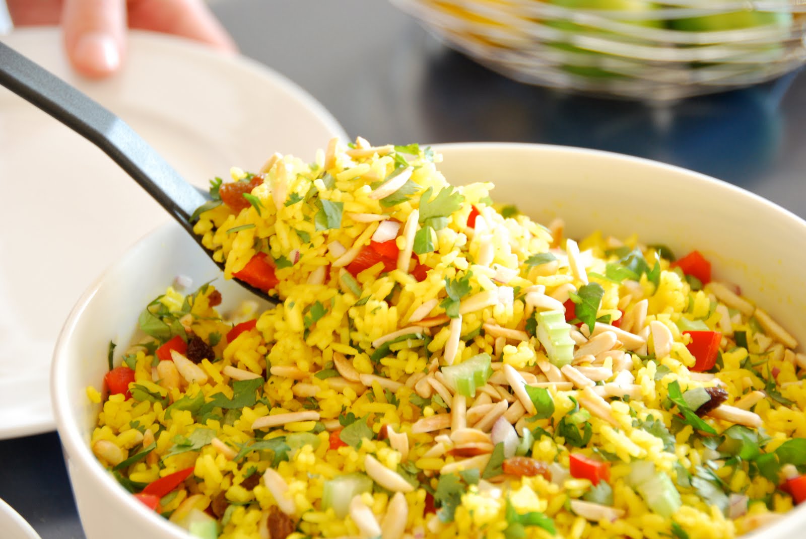 Peet Can Cook: Curried Rice Salad with Spiced Yoghurt