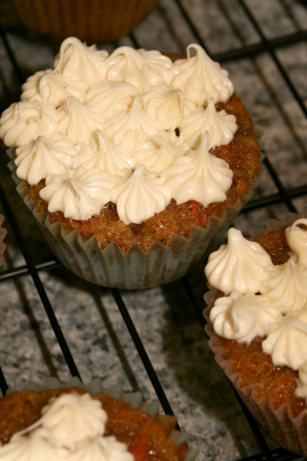 A Bushel of Recipes Carrot Cake Cupcakes