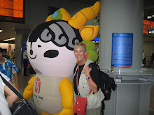 One of the Olympic Mascots