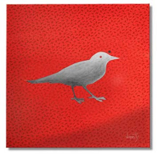pássaros - pinturas - burity 