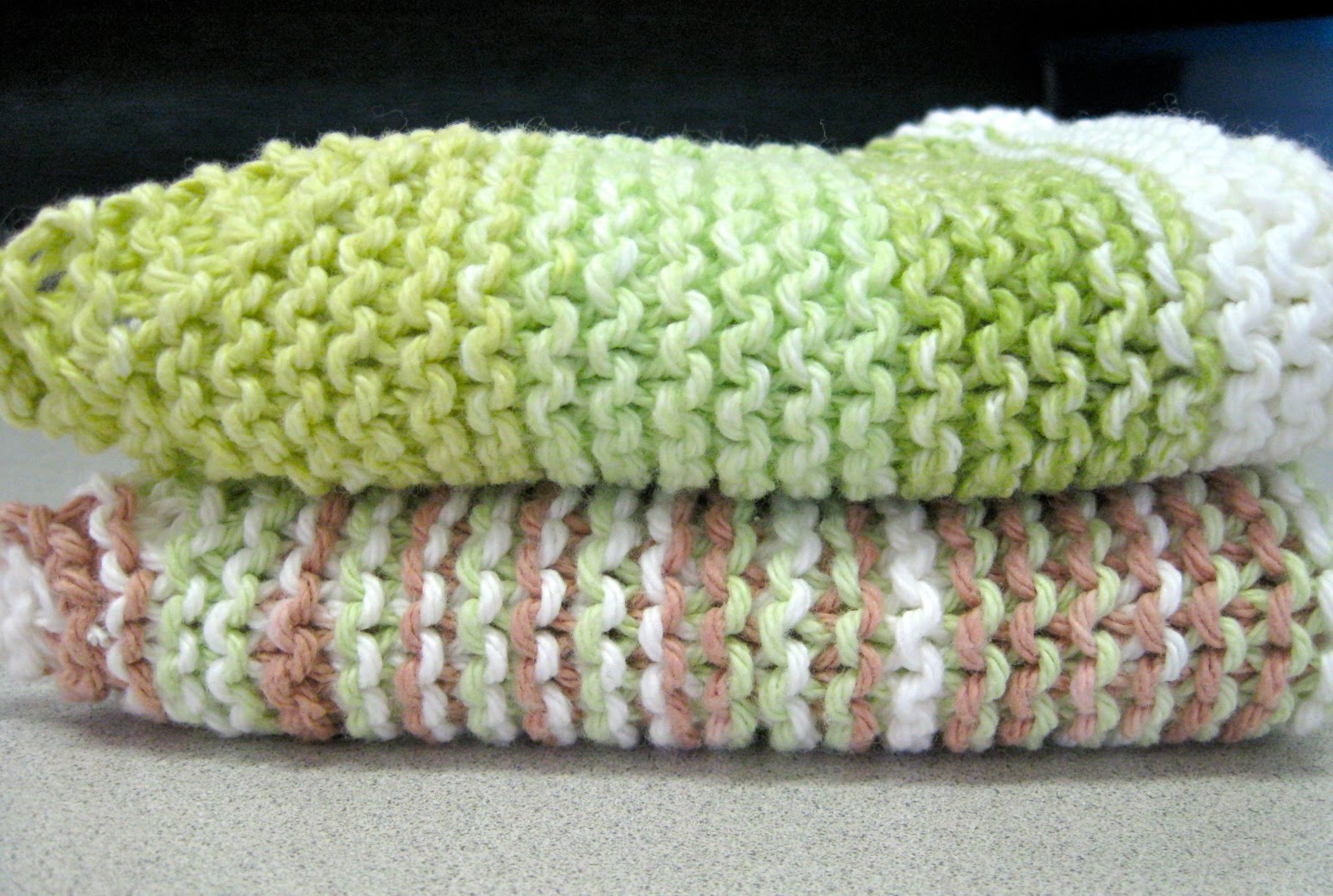 Easy Knit Dishcloths