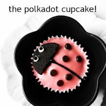 the polkadot cupcake