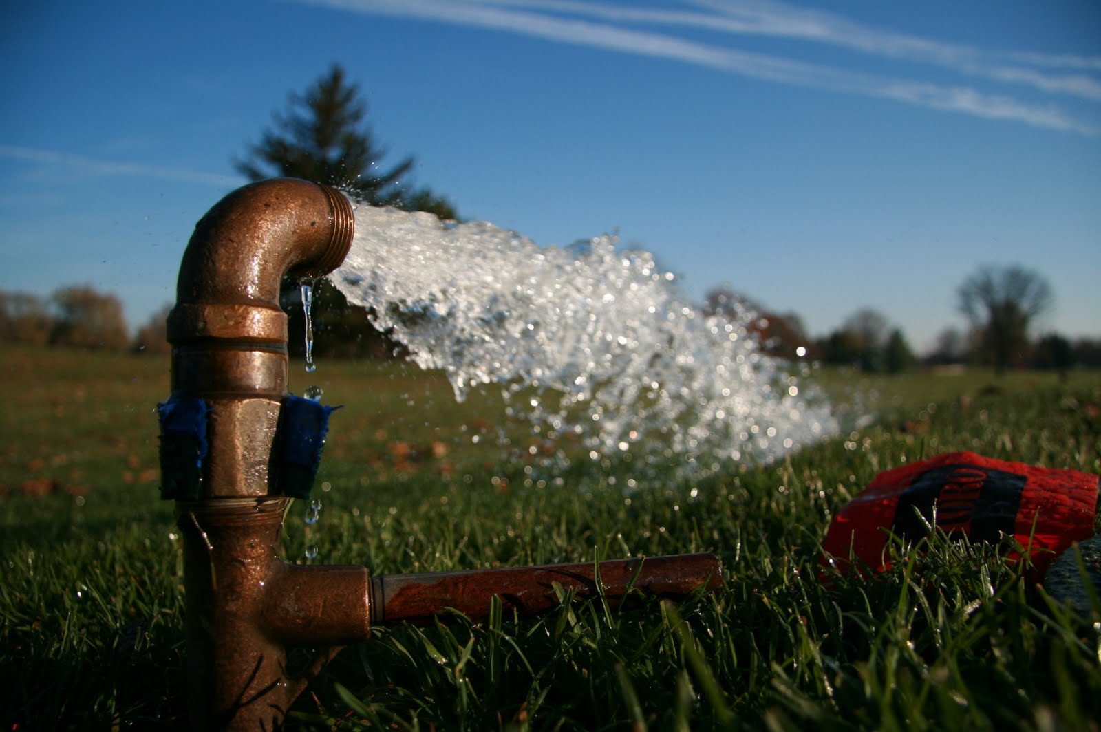 Oakland Hills Country Club Turfgrass Maintenance Irrigation Blowout