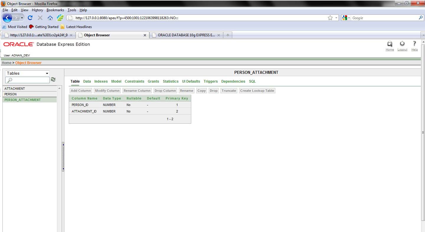 File attachment using Adf faces, EJB3 and Oracle XE database Part I