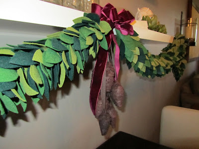 insanely crafty: Christmas Garland