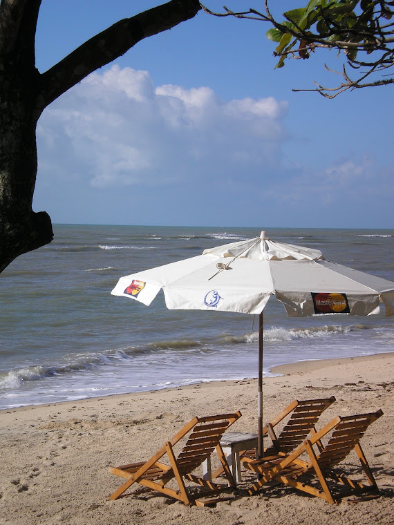 A Praia da Pousada...