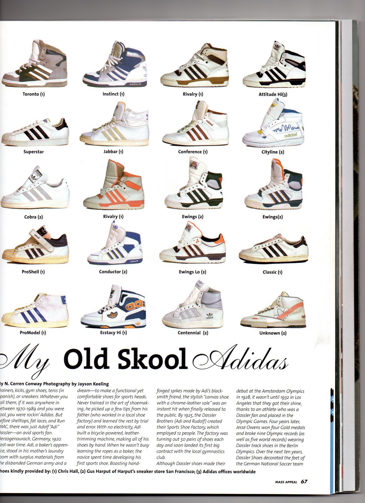 ☆SNEAKERQUEEN☆ Some Adidas History