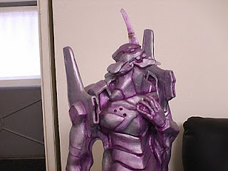 Orme Magiche Evangelion Eva 01 Scultura in creta