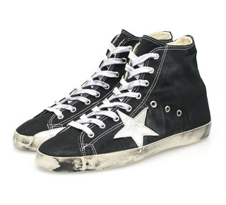 why are golden goose sneakers dirty