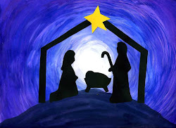 nativity project silhouette simple clip scene manger christmas easy painting craft jesus paint ks2 children card projects crafts lesson artist