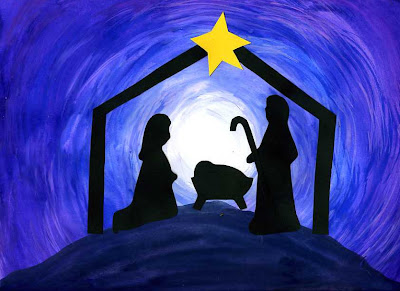 Example of Nativity Art Project