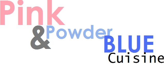 Pink & Powder Blue Cusine