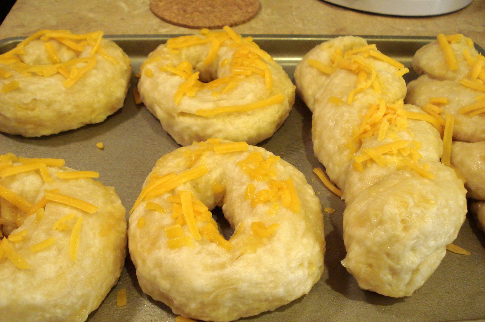 Thrifty Living Homemade Bagel Twists (Dunkin Donuts style)