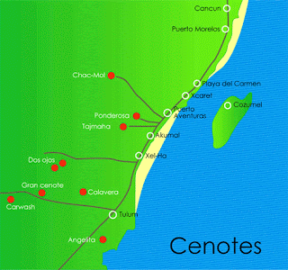 Mayan Riviera Sept 2010: Diving the cenotes, Part II