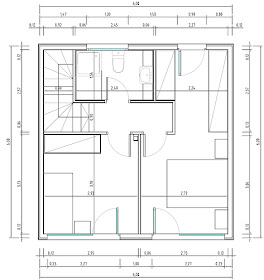 PLANOS DE CASAS ECONOMICAS CASA CUBO 72M2 6X6 QUBICHOUSE CONCEPT