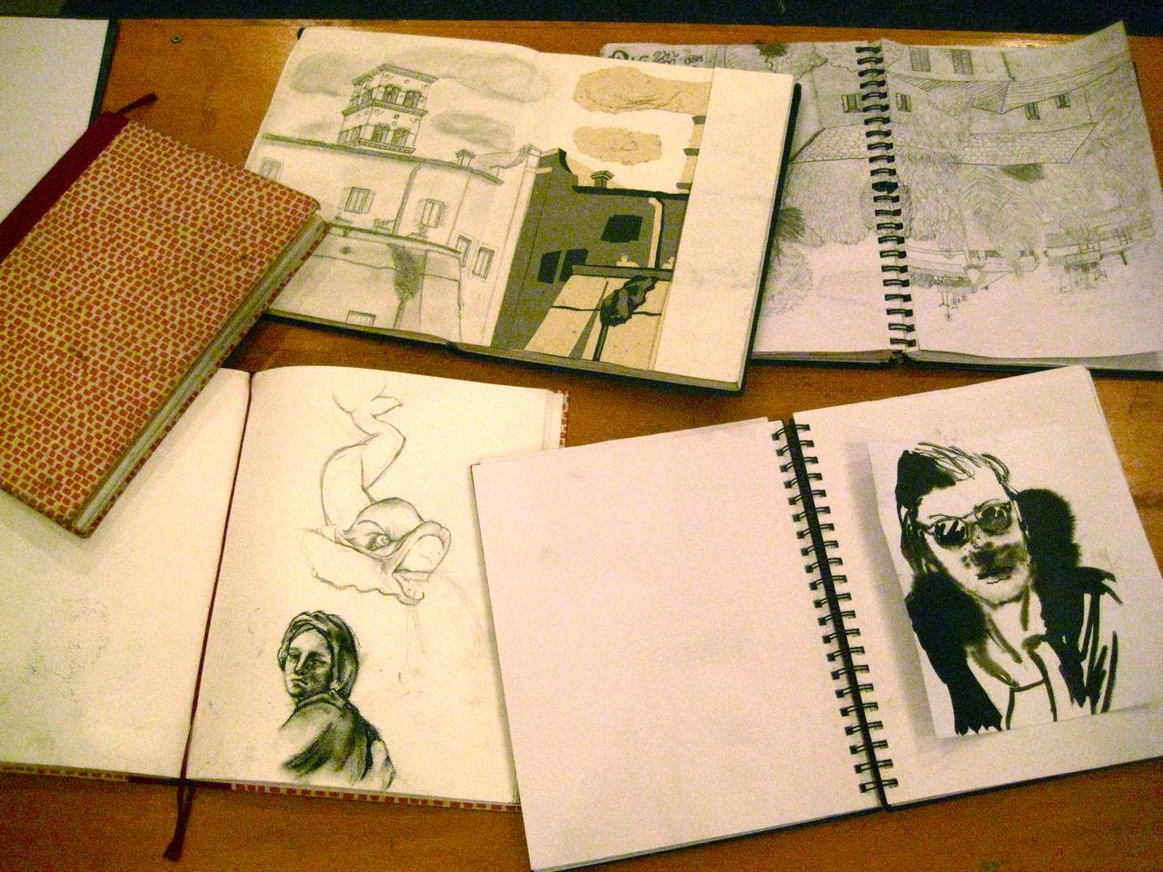 Art Temple University Rome STUDENT EXHIBITION FALL 2010 Painting and Drawing Sketchbook