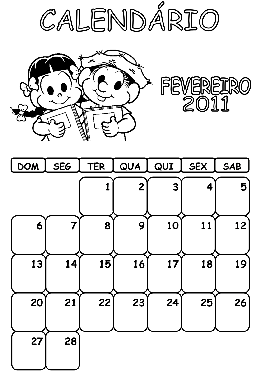 Calendario De Fevereiro New Calendar Template Site