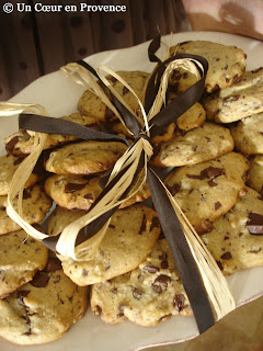 Cookies maison aux pépites de chocolat