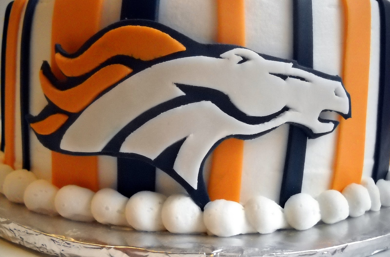 Violet's Custom Cakes Denver Broncos Birthday