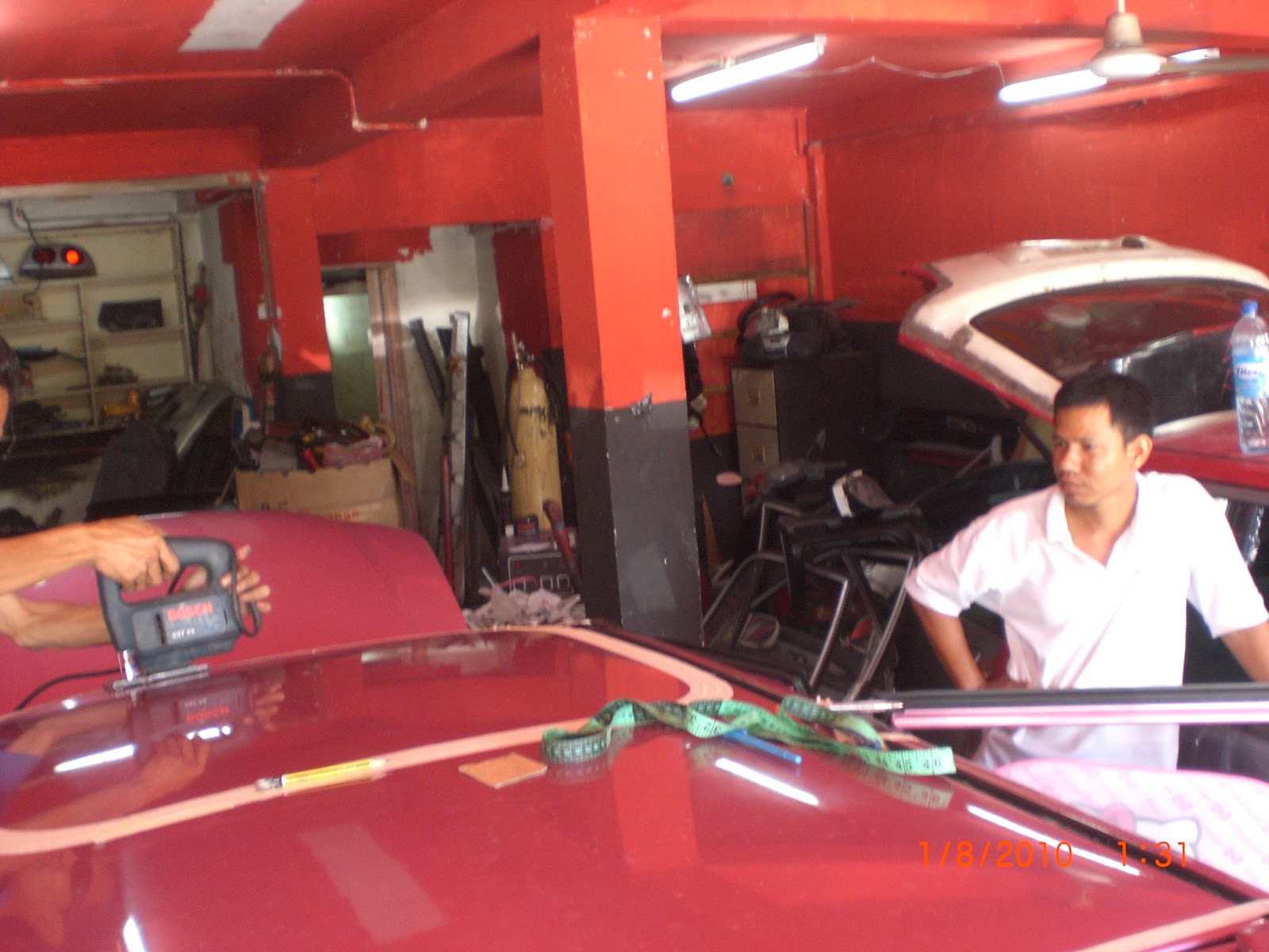 MIE CLASSIC AUTOPART MIRA MOONROOF COMPLETE INSTALLATION