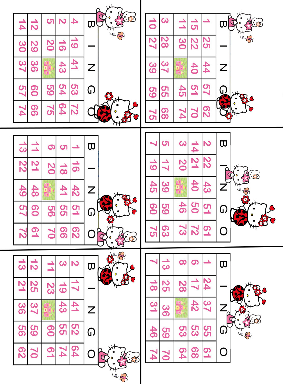Kitty bingo games Kitty bingo games