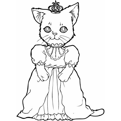 p is for princess coloring pages - photo #26