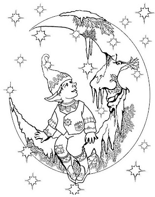 Moon Fairy Coloring Pages Big Family Coloring Pages Coloringsnet