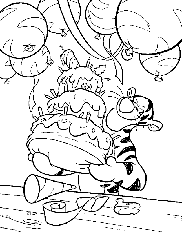 DISNEY COLORING PAGES