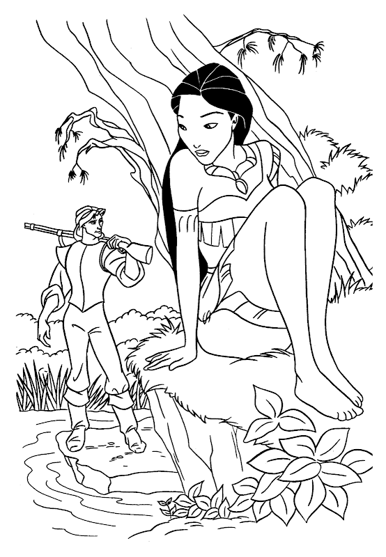 Princess Coloring Pages brings you two coloring sheets that show the  title=