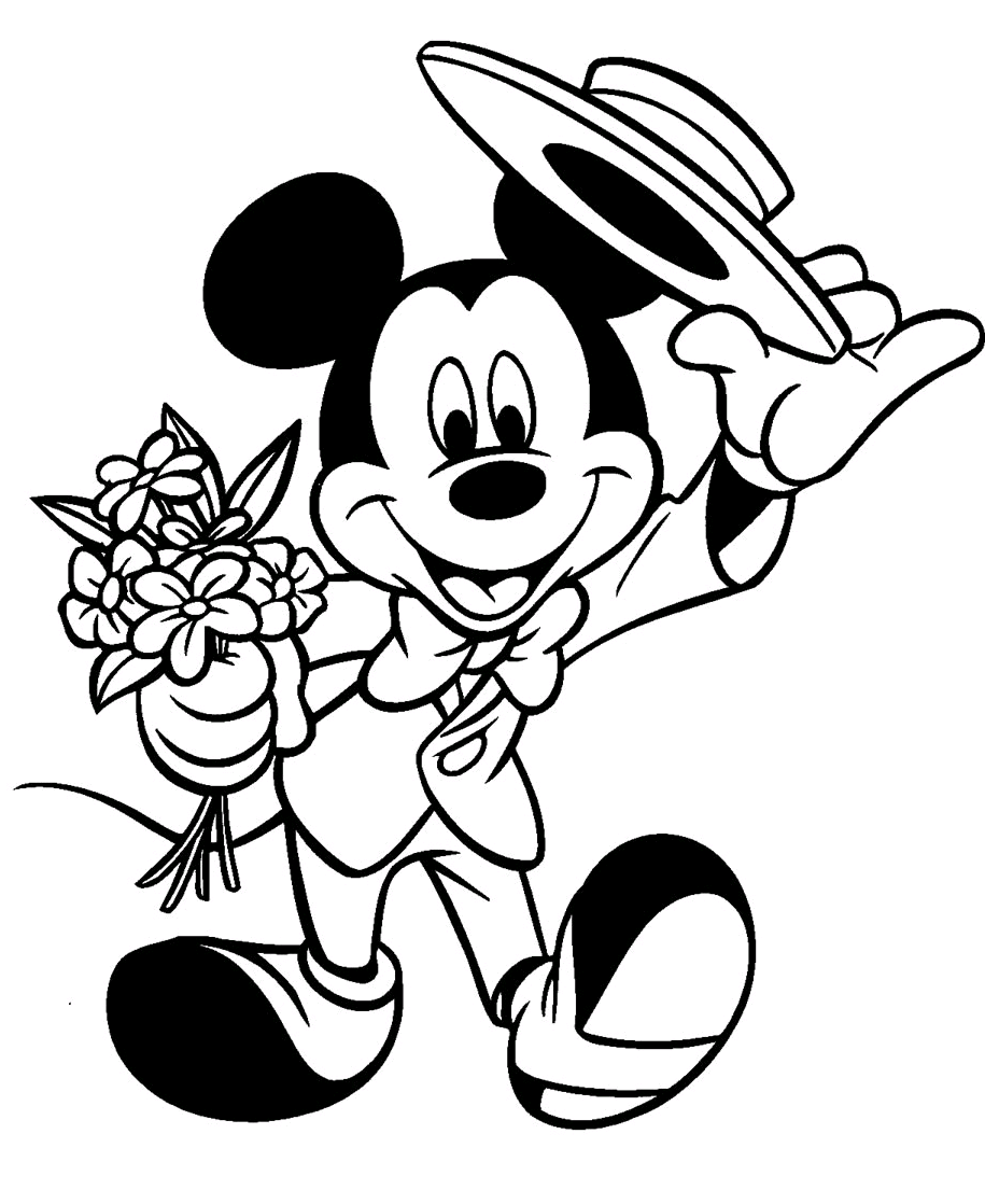 images of disney coloring pages - photo #15