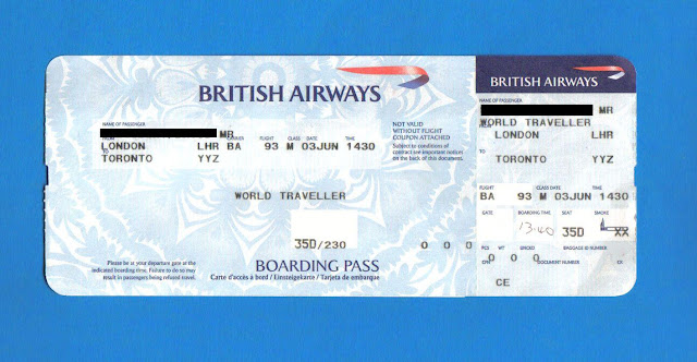 british airways travel documents