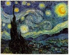 Starry Night (1889) van Gogh